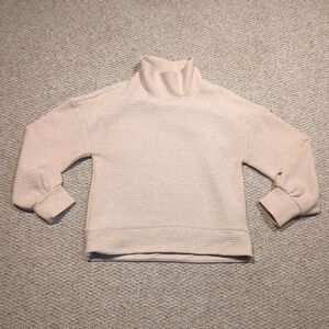 Calia Carrie Underwood Cloud Extended Neck Sweatshirt Pullover Small Peach